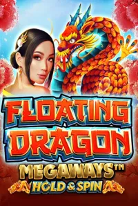 floating dragon megaways game logo